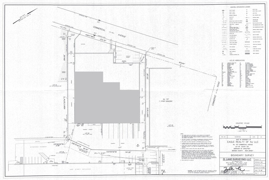 707 Commercial Ave, Carlstadt, NJ à louer - Plan de site – Image 2 sur 23