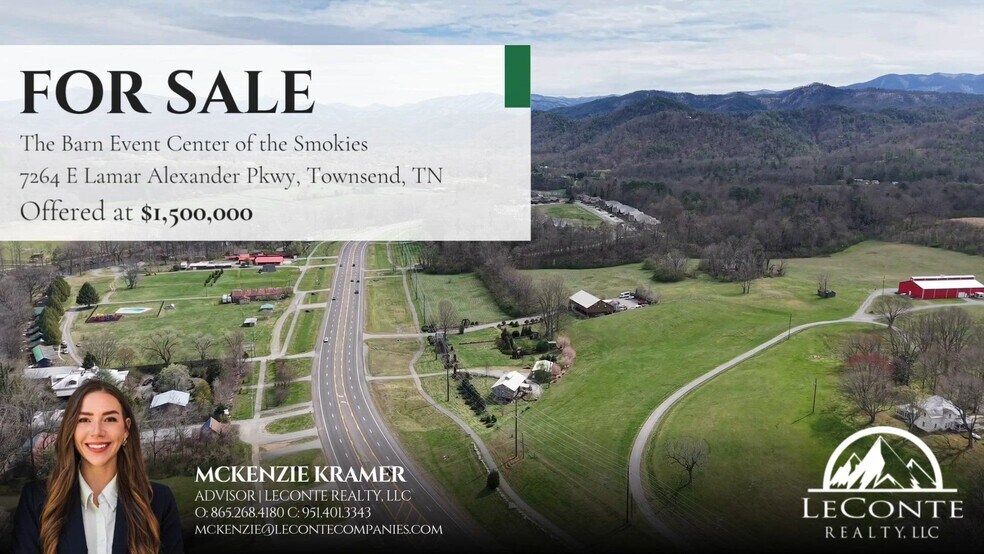 7264 E Lamar Alexander Pky, Townsend, TN à vendre - Vidéo sur l’annonce professionnelle – Image 2 sur 21
