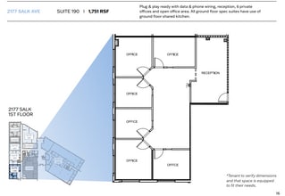 2173 Salk Ave, Carlsbad, CA à louer Plan d’étage– Image 1 sur 1