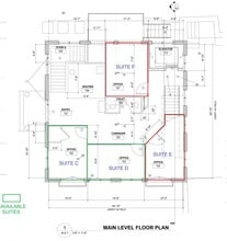 1074 Ponce De Leon Ave, Atlanta, GA à louer Plan d’étage– Image 1 sur 7