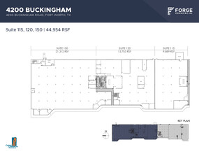 4200 Buckingham Rd, Fort Worth, TX à louer Plan d’étage– Image 2 sur 2