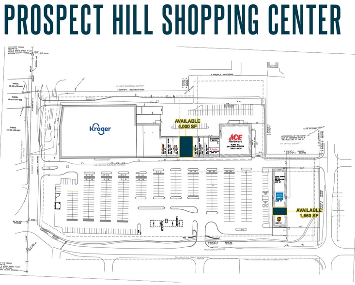 510-670 Highland Ave, Milford, MI à louer - Plan de site – Image 3 sur 3