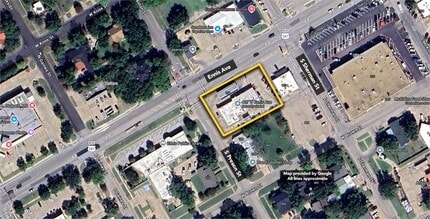 407 W Ennis Ave, Ennis, TX - VUE AÉRIENNE  vue de carte