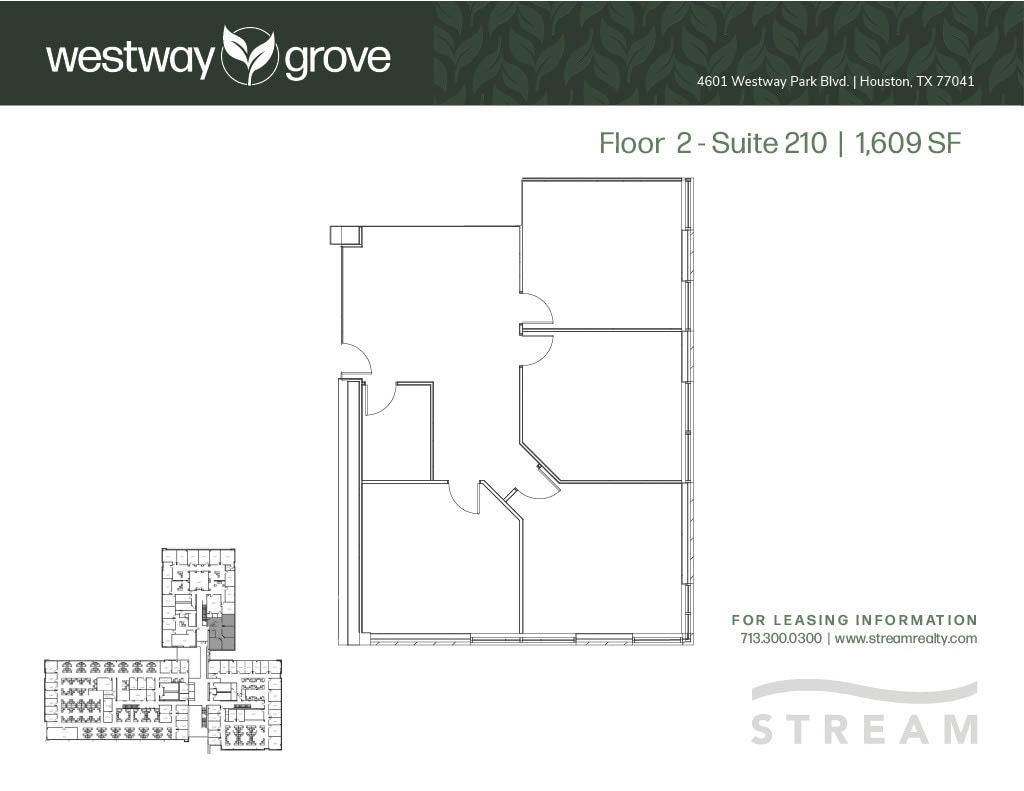 4601 Westway Park Blvd, Houston, TX à louer Plan d’étage– Image 1 sur 1
