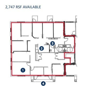 11225 Nuckols Rd, Glen Allen, VA à louer Plan d’étage– Image 1 sur 1
