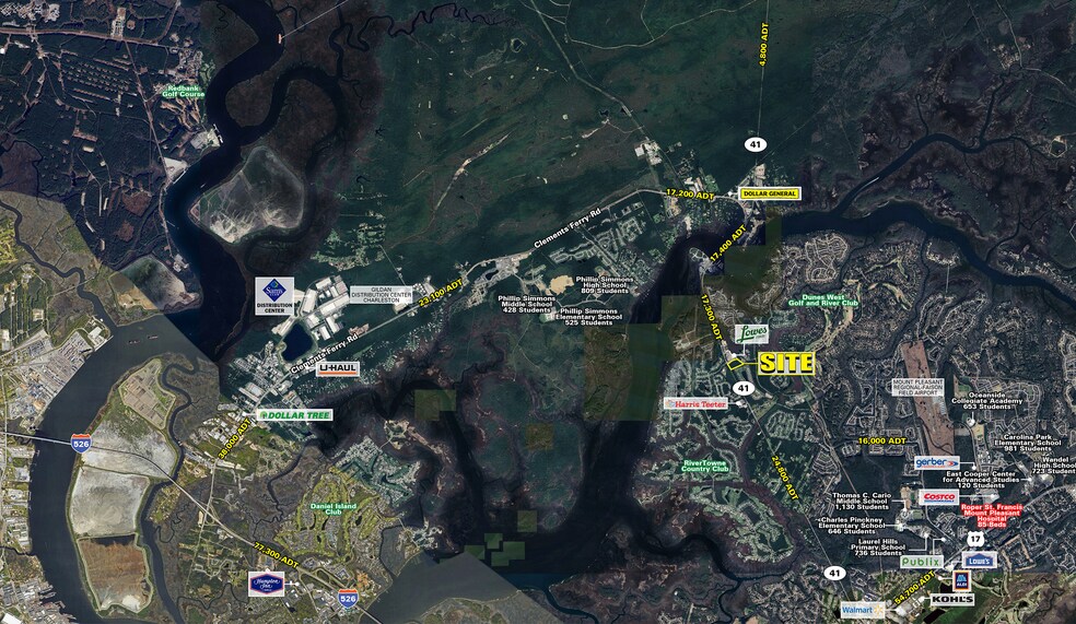 Highway 41, Mount Pleasant, SC à vendre - Aérien – Image 1 sur 4