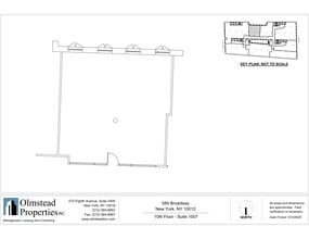 584-590 Broadway, New York, NY à louer Plan de site– Image 1 sur 1