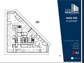 5300 Memorial Dr, Houston, TX à louer Plan d’étage– Image 1 sur 1