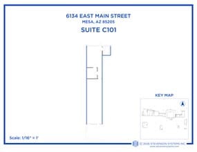 6016-6036 E Main St, Mesa, AZ à louer Plan de site– Image 1 sur 1