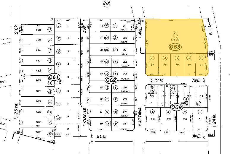 4370 24th St, Sacramento, CA à louer - Plan cadastral – Image 3 sur 5