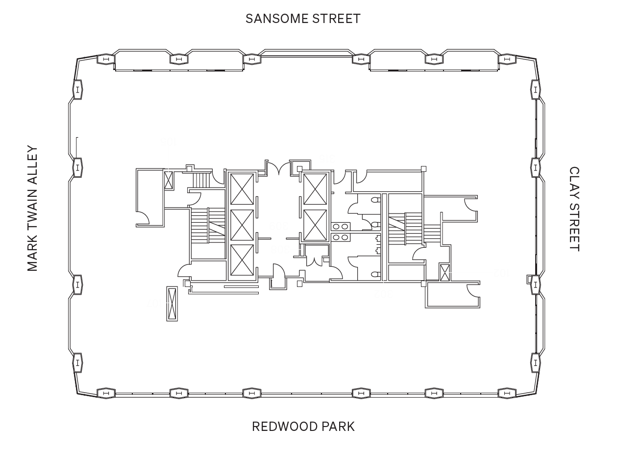 505 Sansome St, San Francisco, CA à louer Plan d’étage– Image 1 sur 1