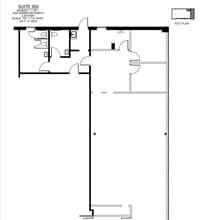1805 Sardis Rd N, Charlotte, NC à louer Plan d’étage– Image 2 sur 2