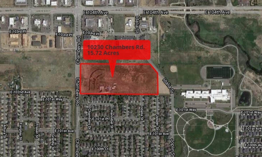 10230 Chambers Rd, Commerce City, CO à vendre - Aérien – Image 1 sur 1