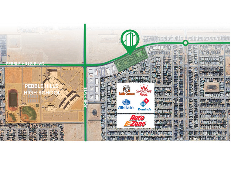 Pebble Hills Blvd, El Paso, TX à vendre - Photo principale – Image 1 sur 4