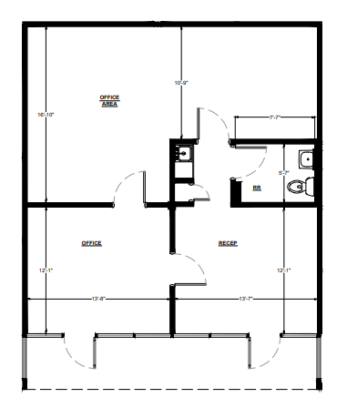 9560 Chesapeake Dr, San Diego, CA à louer Plan d’étage– Image 1 sur 1