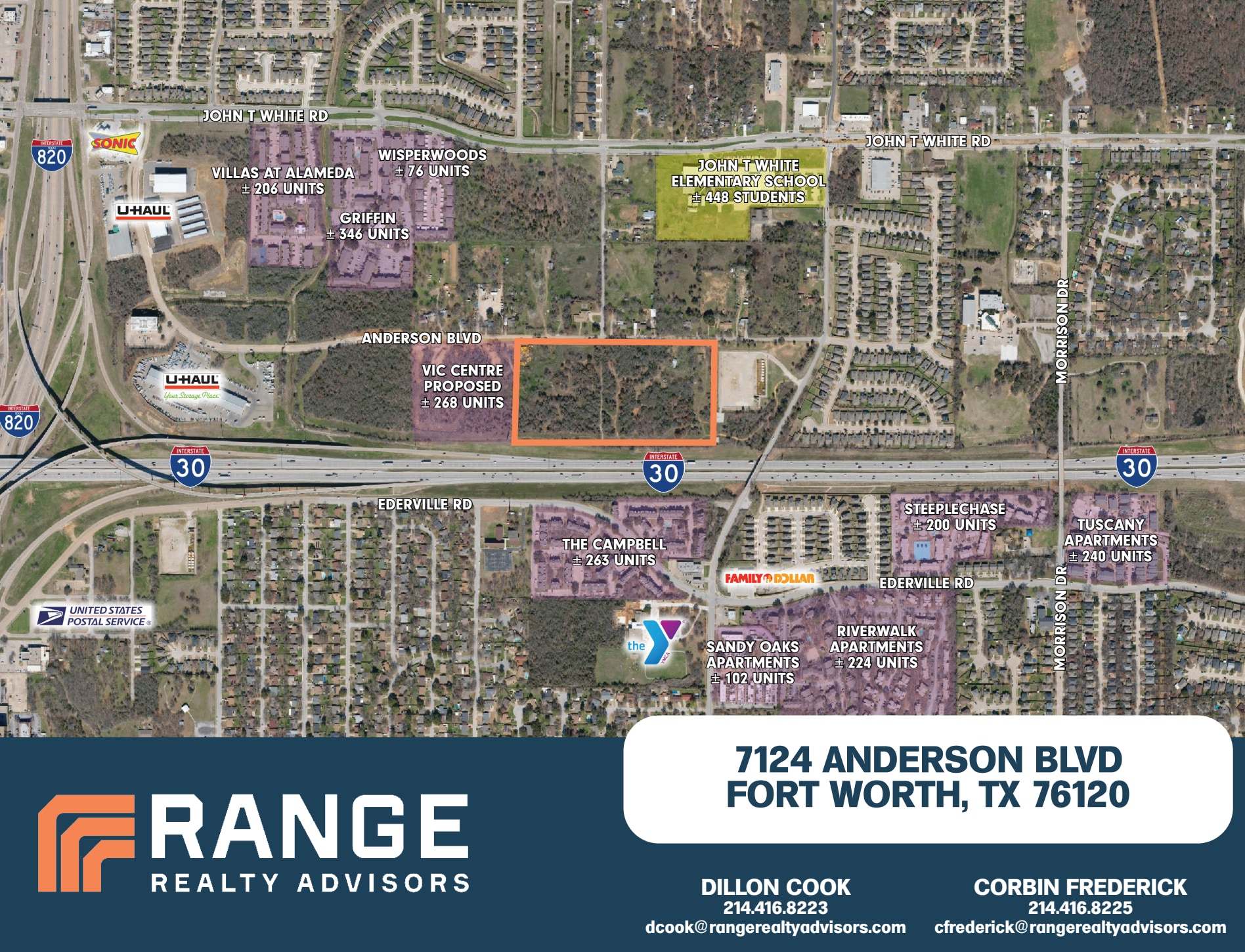 7124 Anderson Blvd, Fort Worth, TX à vendre Aérien– Image 1 sur 2