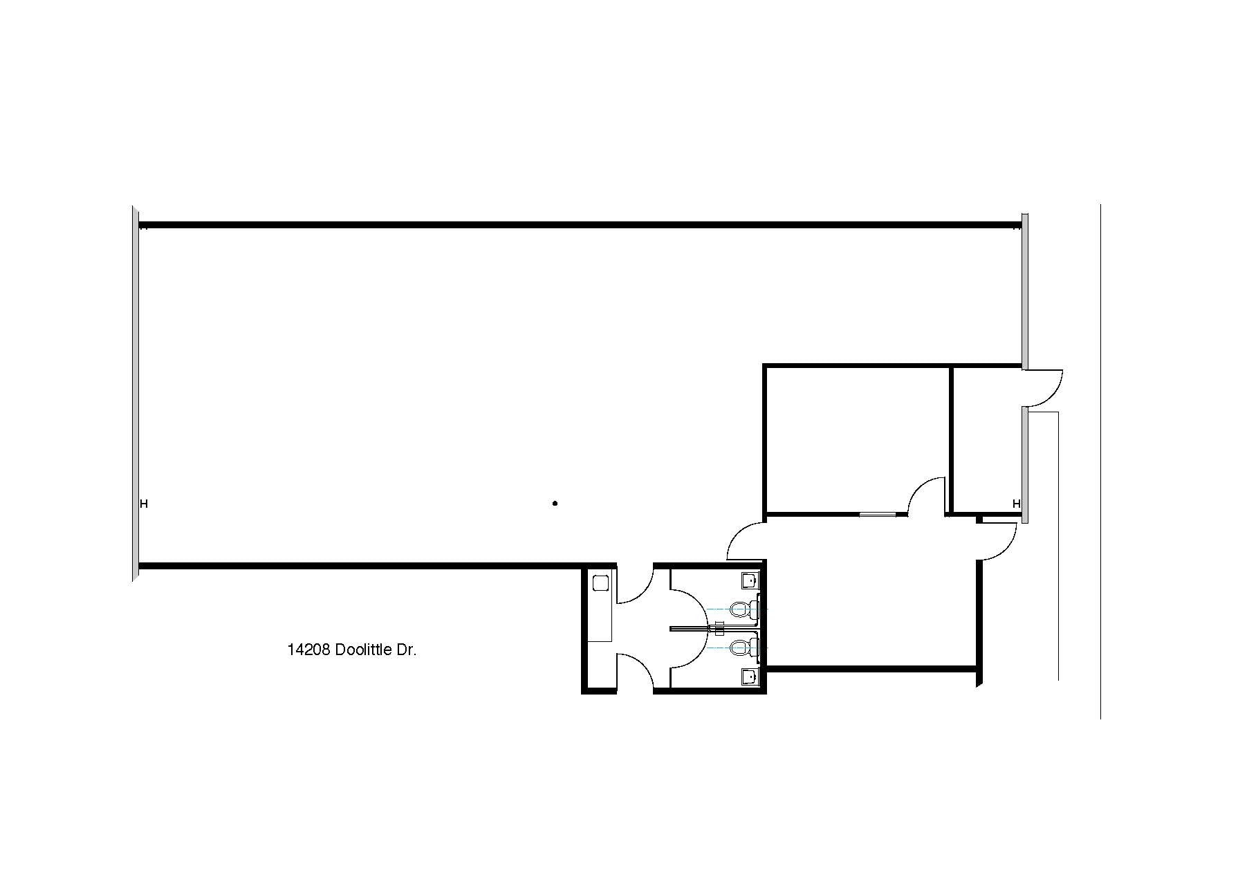 14204-14212 Doolittle Dr, San Leandro, CA à louer Plan d’étage– Image 1 sur 1