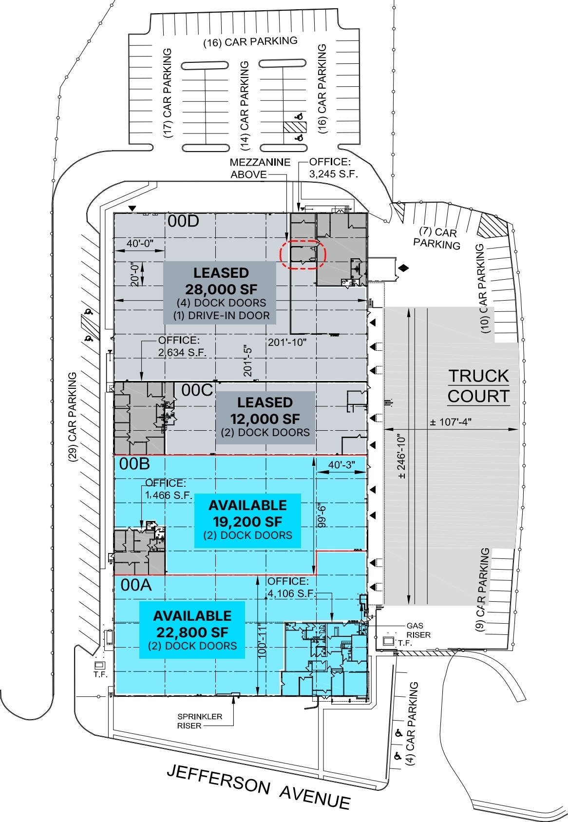 560 Jefferson Ave, Secaucus, NJ à louer Plan d’étage– Image 1 sur 1