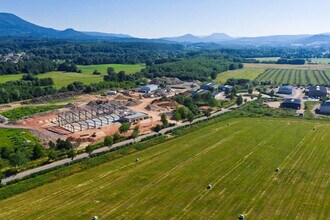 Remomeix - Vue aérienne vue de carte