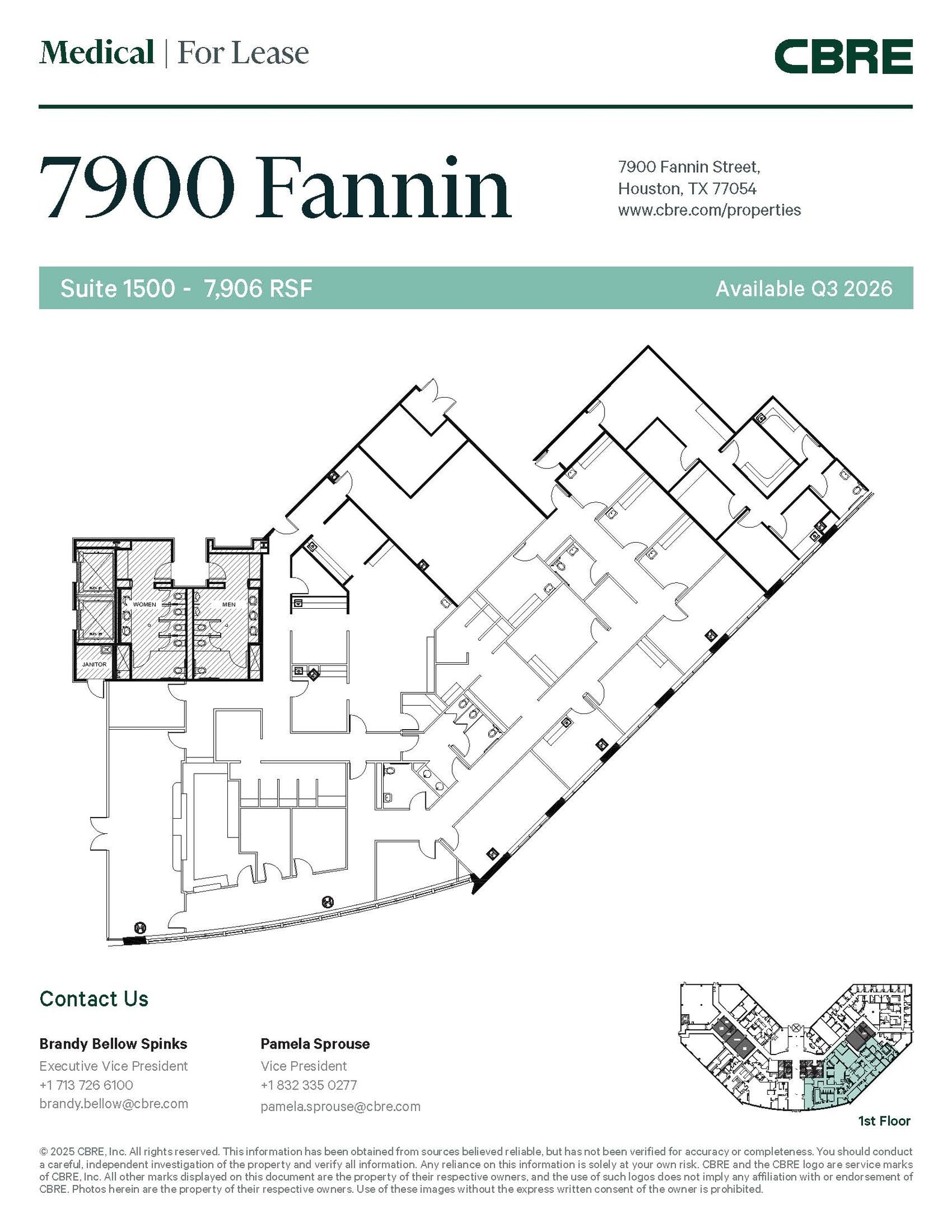 7900 Fannin St, Houston, TX à louer Photo intérieure– Image 1 sur 1