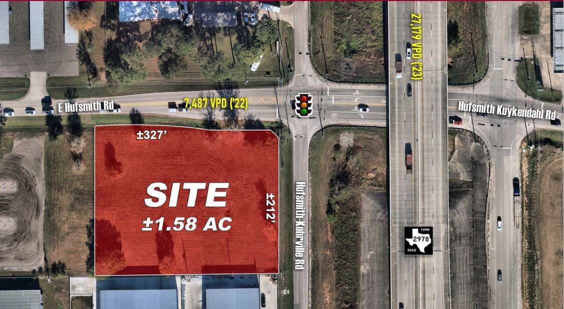 24521 Hufsmith-Kohrville Rd, Tomball, TX à vendre Photo principale– Image 1 sur 3