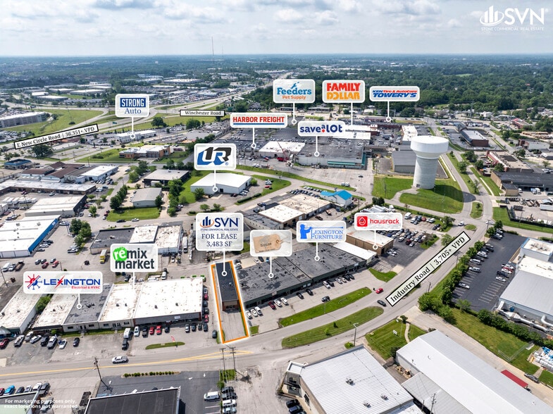 1154 Industry Rd, Lexington, KY à louer - Photo de l’immeuble – Image 2 sur 15