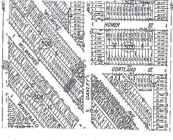 1879 N Milwaukee Ave, Chicago, IL à louer - Plan cadastral – Image 1 sur 1