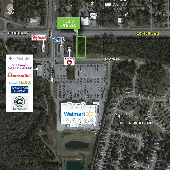 502 Booth Rd, Warner Robins, GA à vendre Photo de l’immeuble– Image 1 sur 2