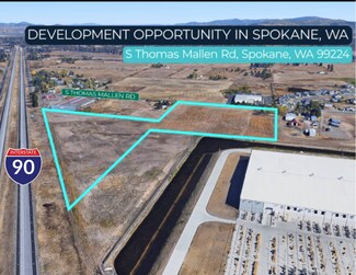 Plus de détails pour NNA NNA Thomas Mallen Rd, Spokane, WA - Terrain à vendre