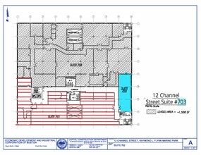 12 Channel St, Boston, MA à louer Plan de site– Image 1 sur 1