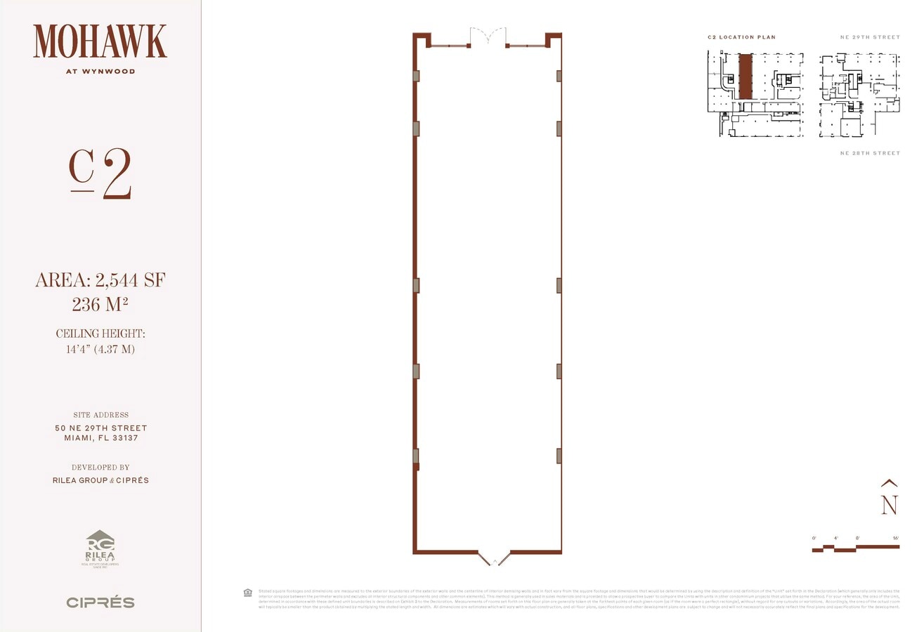50 NE 29th St, Miami, FL 33137 - Lot C-2 -  - Plan d’étage - Image 1 of 1