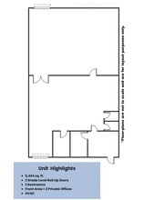 3233-3283 De La Cruz Blvd, Santa Clara, CA à louer Plan d’étage– Image 1 sur 1