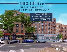4112 4th Ave, Brooklyn, NY à louer Photo de l’immeuble– Image 2 sur 3