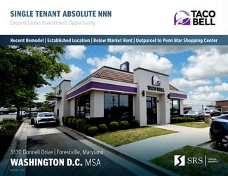 Plus de détails pour 3330 Donnell Dr, Forestville, MD - Local commercial à vendre