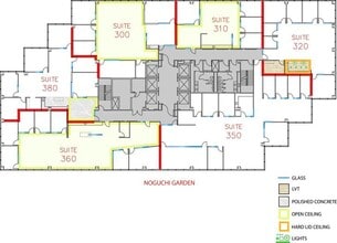 611 Anton Blvd, Costa Mesa, CA à louer Plan d’étage– Image 2 sur 9