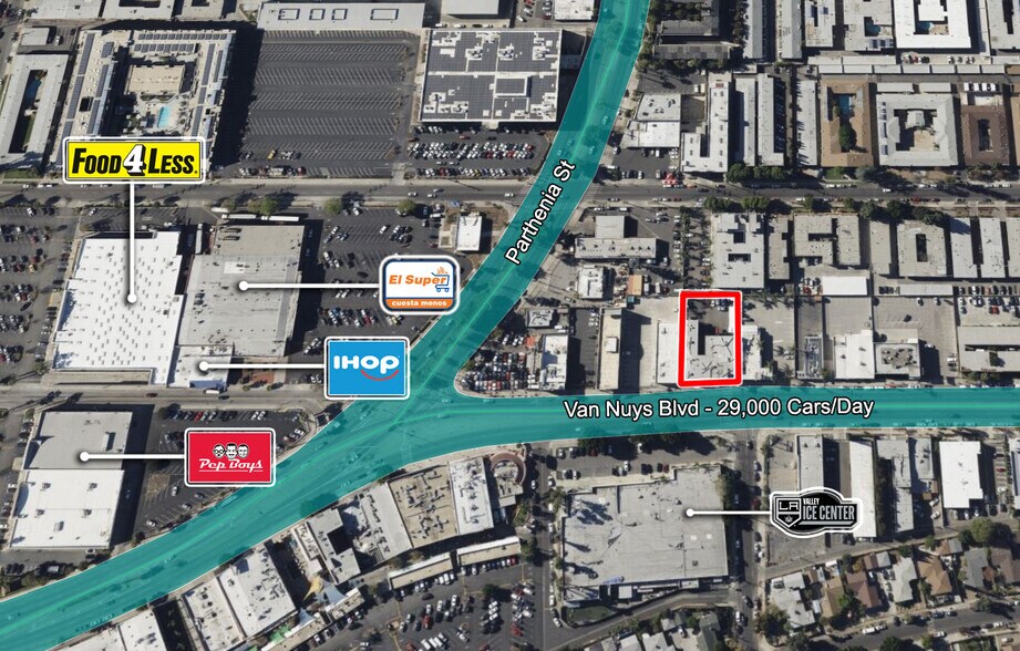 8741-8747 Van Nuys Blvd, Panorama City, CA à vendre - Photo de l’immeuble – Image 3 sur 5