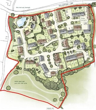 Plus de détails pour Shillingstone Ln, Okeford Fitzpaine - Terrain à vendre