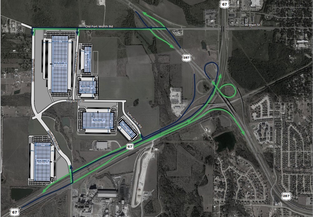 1211 N Ward Rd, Midlothian, TX à louer Photo principale– Image 1 sur 2