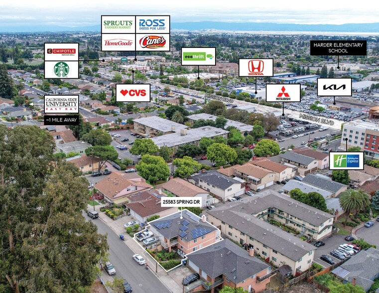25583 Spring Dr, Hayward, CA à vendre - Photo de l’immeuble – Image 2 sur 32