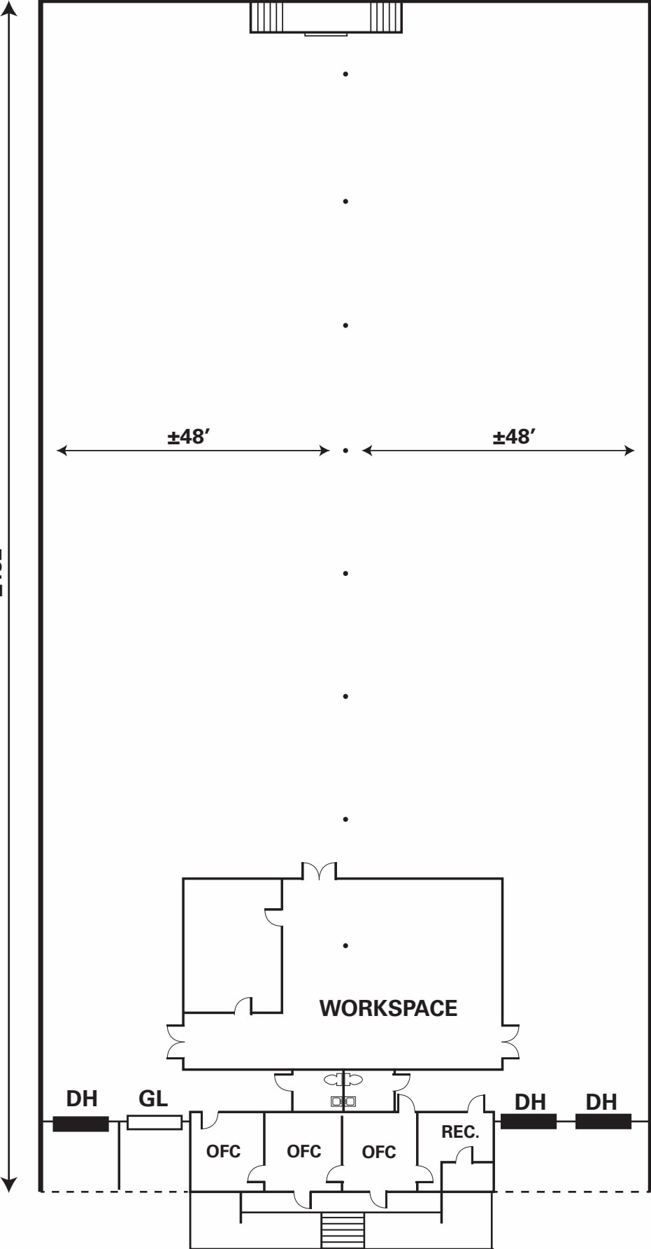 800 N 10th St, Sacramento, CA à louer Plan d’étage– Image 1 sur 1