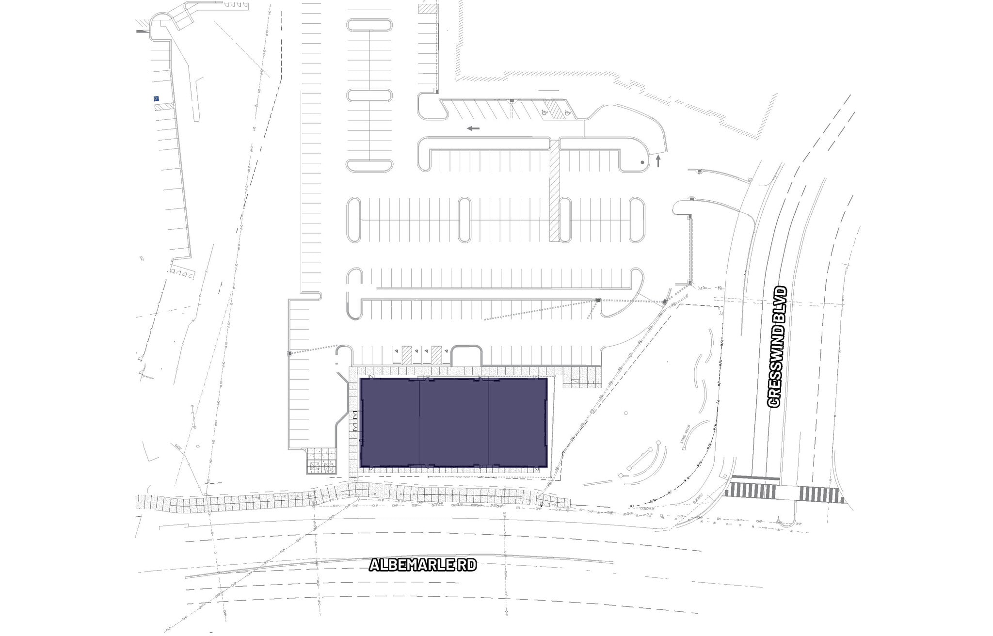 0 Cresswind Blvd, Charlotte, NC à louer Plan de site– Image 1 sur 2