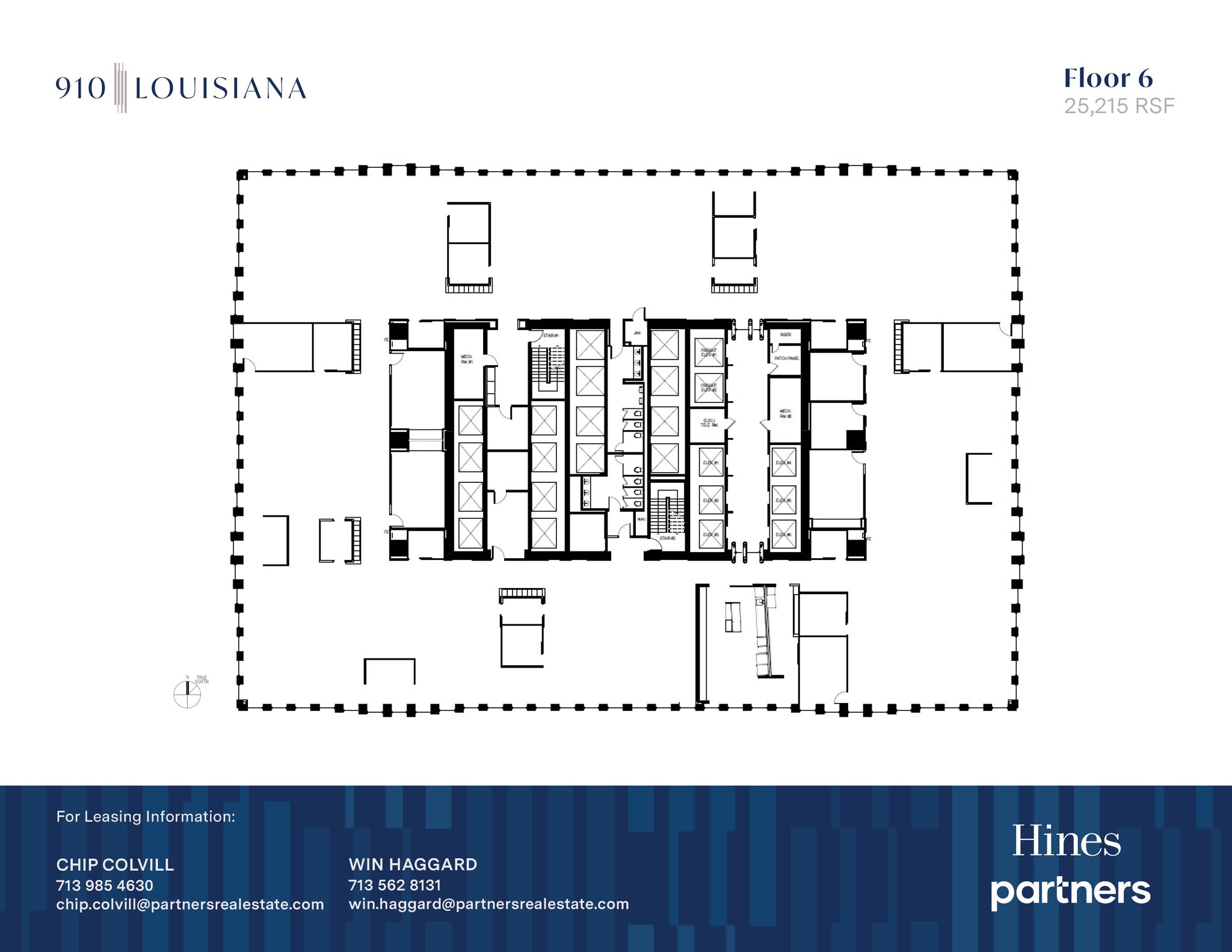910 Louisiana St, Houston, TX à louer Plan d’étage– Image 1 sur 1