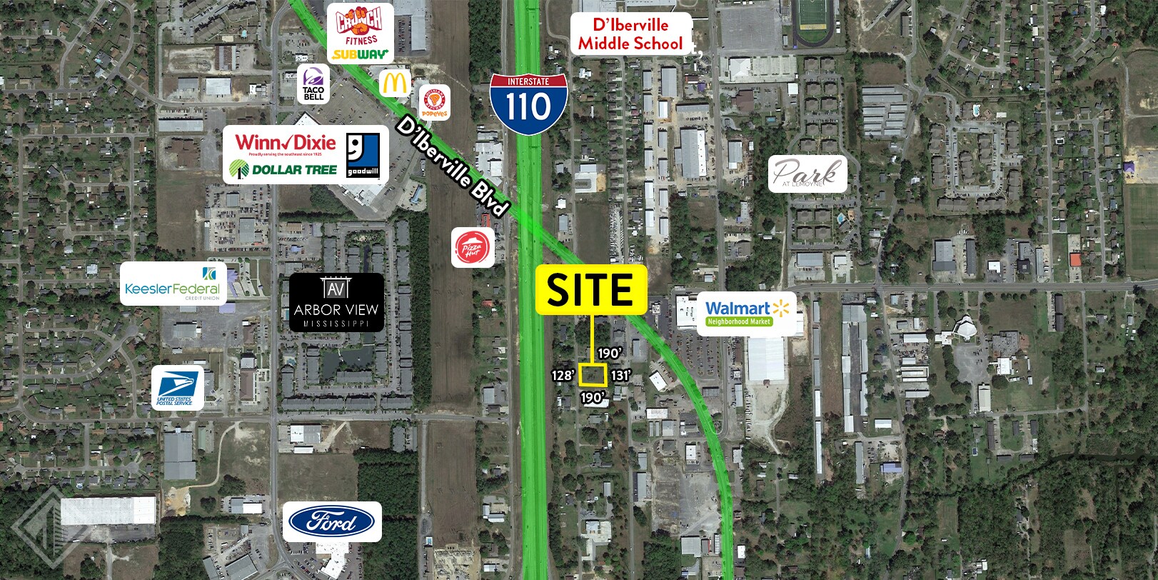 10296 Seymour Ave, D'Iberville, MS à vendre Photo principale– Image 1 sur 3