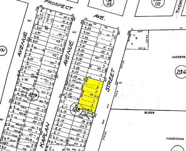 321 Essex St, Hackensack, NJ à louer - Plan cadastral – Image 3 sur 7