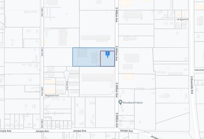 2720 S Willow Ave, Bloomington, CA à louer - Plan cadastral – Image 2 sur 3