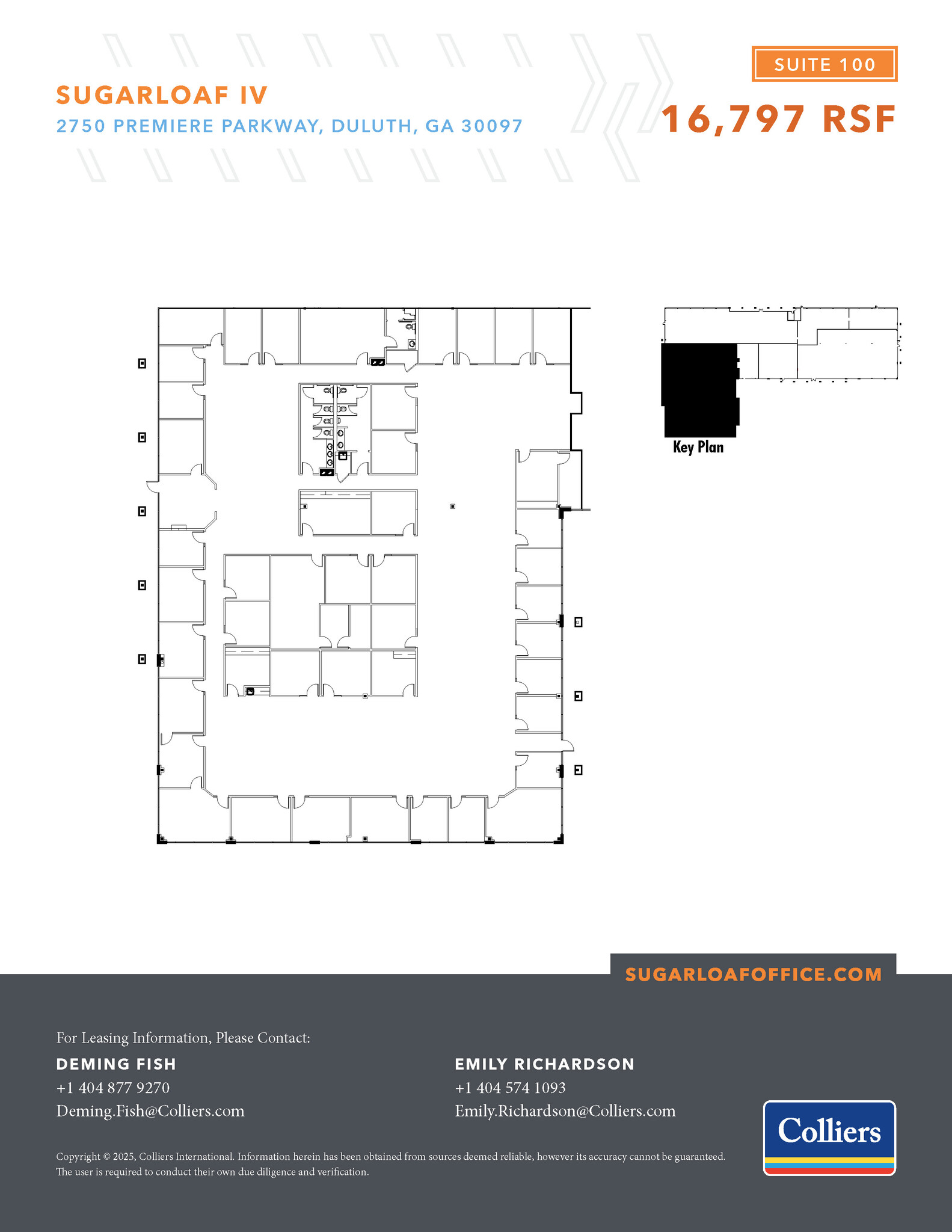 6700 Sugarloaf Pky, Duluth, GA à louer Plan d’étage– Image 1 sur 1