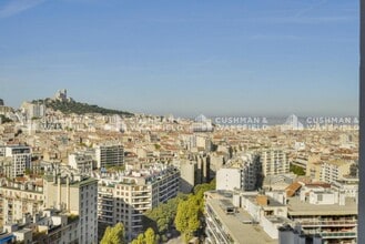 65 Avenue Jules Cantini, Marseille, BDR - Vue aérienne vue de carte