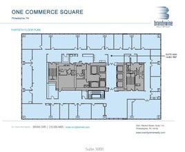 2001 Market St, Philadelphia, PA à louer Plan d’étage– Image 1 sur 1