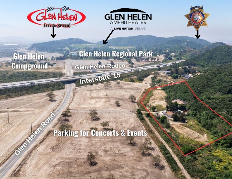 2150 Glen Helen Rd, San Bernardino, CA à vendre - Aérien – Image 3 sur 38