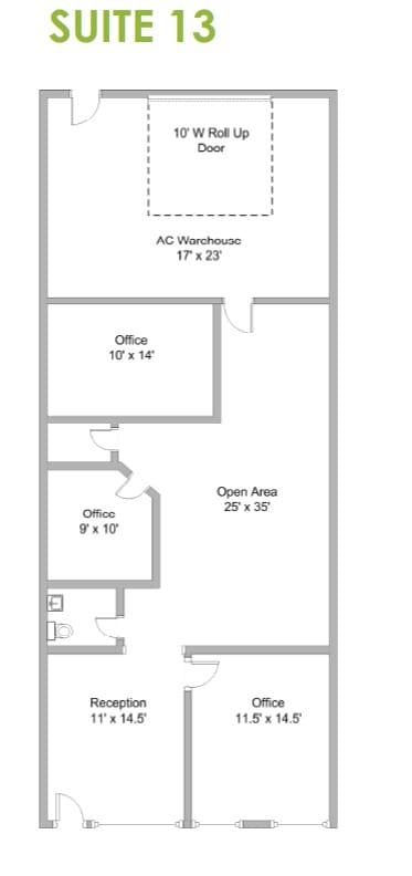 1835 E 6th St, Tempe, AZ à louer Plan d’étage– Image 1 sur 1